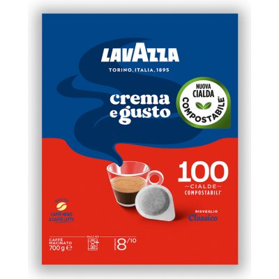 Lavazza Kávové E.S.E. PODy Crema Gusto 100 ks – Zboží Dáma