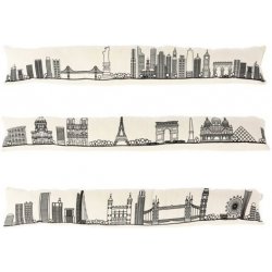 HOMESTYLING Zarážka ke dveřím proti průvanu 85 cm New York KO-HZ1200910newy