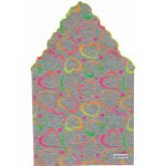 ESITO Dívčí šátek Neonová srdce šedá – Zboží Dáma