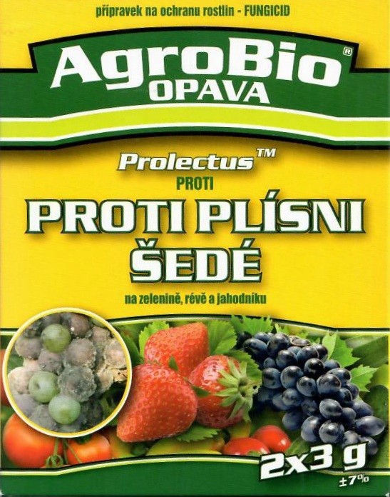 AgroBio Protectus Proti plísni šedé na zelenině, révě a jahodníku fungicid 2 x 3 g