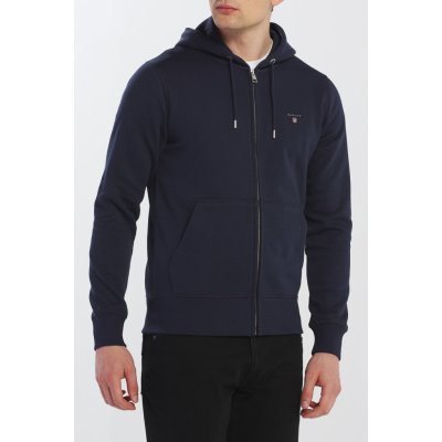 GANT THE ORIGINAL FULL ZIP HOODIE modrá