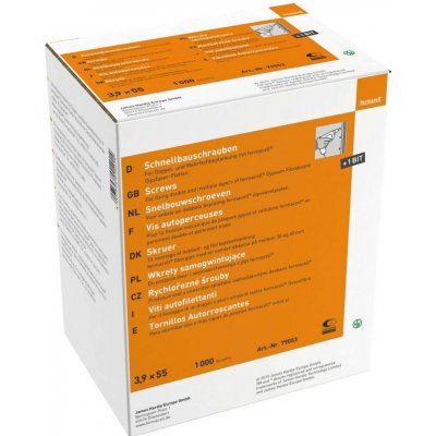 Fermacell Rychlořezné šrouby Fermacell 3,9x40 mm 1000 ks – Sleviste.cz