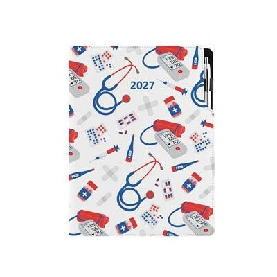 Design A4 denní 2027 Doktor – Zboží Mobilmania
