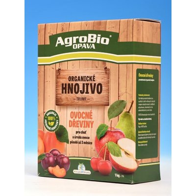 AgroBio Přírodní hnojivo pro ovocné dřeviny Trumf 1 kg – Zboží Mobilmania