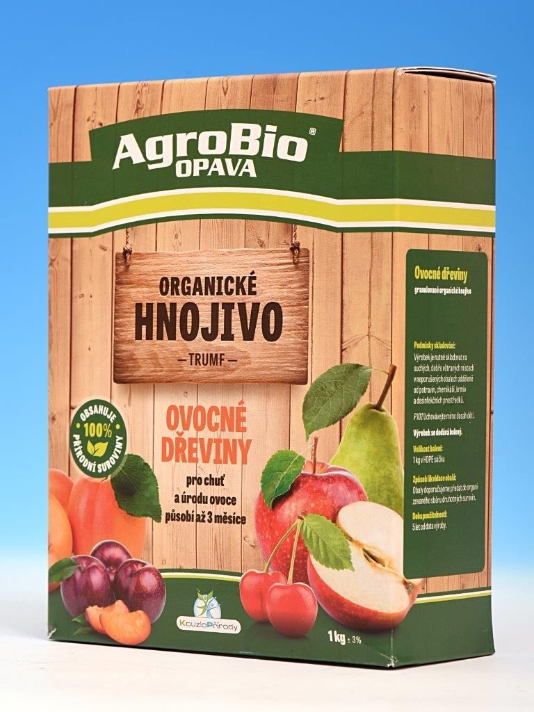 AgroBio Přírodní hnojivo pro ovocné dřeviny Trumf 1 kg