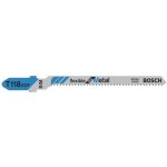 Bosch 2608636231 Pilový plátek do kmitací pily T 118 EOF Flexible for Metal – Hledejceny.cz