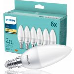 Philips Lighting 871951431344600 LED EEK2021 F A G E14 svíčkový tvar 5 W = 40 W teplá bíl – Zboží Mobilmania