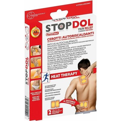 LIVSANE Hřejivá náplast 13 x 10 cm 2 ks – Zboží Mobilmania