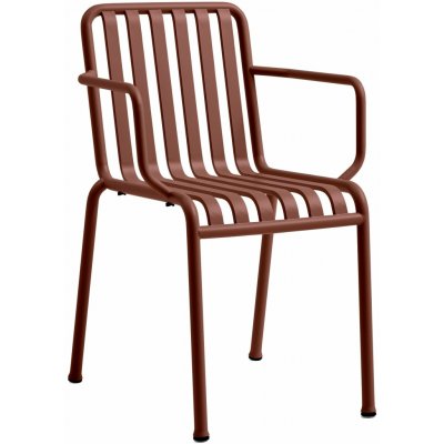HAY Židle Palissade Armchair, iron red – Hledejceny.cz