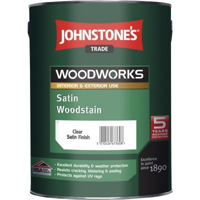 Johnstones satin Wood 5 l Redwood – Zboží Mobilmania