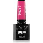Claresa SoakOff UV/LED Color Neon gelový lak na nehty odstín 2 5 g – Zboží Dáma