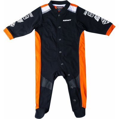 KENNY dupačky RACING dětské black neon orange