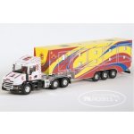 Seva Monti System 1380.2 CIRKUS KLUCKY Scania obytný návěs 1:48 – Zboží Živě