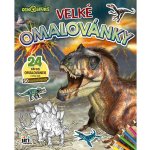 JIRI MODELS Velké omalovánky Dinosauři – Zboží Mobilmania
