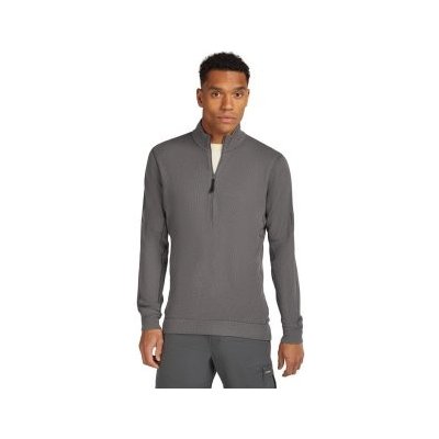 Icebreaker Mens 260 Waffle Knit Wander LS Half Zip, Obsidian – Hledejceny.cz