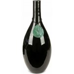 EUROFIRANY DEKORAČNÍ SKLENĚNÁ VÁZA CAPRI (02) (FI) 18 X48 CM ČERNÁ – Hledejceny.cz