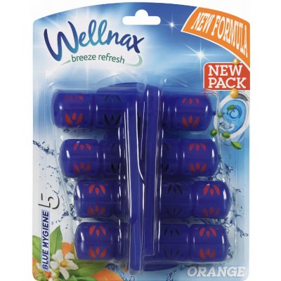 Wellnax WC závěska barvící Lemon 4 x 50 g – Zboží Dáma
