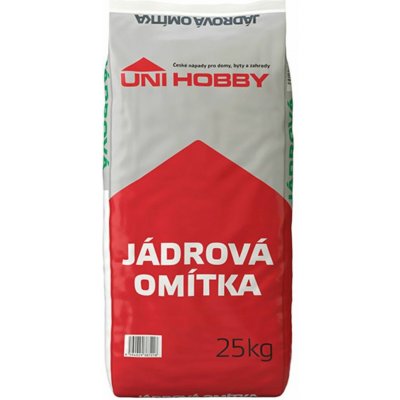 UNI HOBBY UH Omítka jádrová 25kg – Sleviste.cz