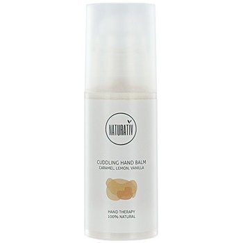 Naturativ Body Care Cuddling pečující krém na ruce Caramel, Lemon, Vanilla (Vegan Cosmetic) 100 ml