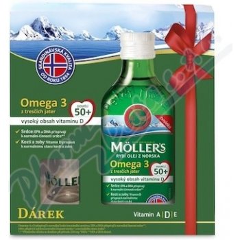 Mollers Omega 3 50+ 250 ml dárkové balení 2018