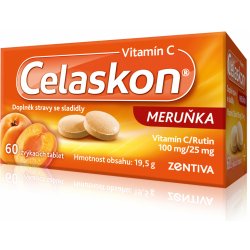 Celaskon Meruňka 100mg, 60 tablet