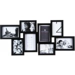ATMOSPHERA Fotorámeček na 8 fotografií, černý – Sleviste.cz
