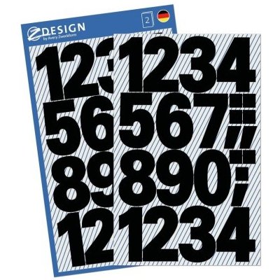 AVERY Z-DESIGN Čísla z černé fólie, velké, 2 sady v balení - 3785 – Zboží Dáma AVERY Z-DESIGN Čísla z černé fólie, velké, 2 sady v balení - 3785 – Zboží Dáma