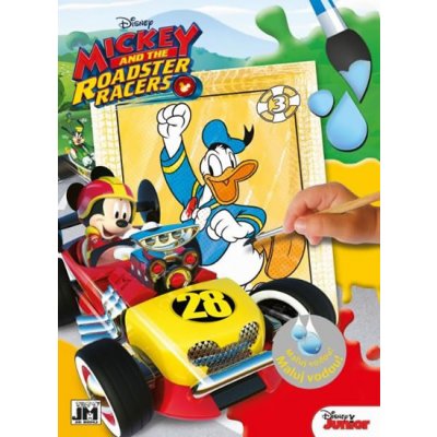 Mickey a závodníci - Maluj vodou! – n/a – Zboží Mobilmania