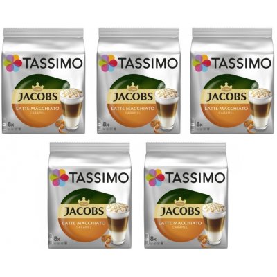 Tassimo Latte Macchiato Karamel 5 x 16 kapslí – Zbozi.Blesk.cz