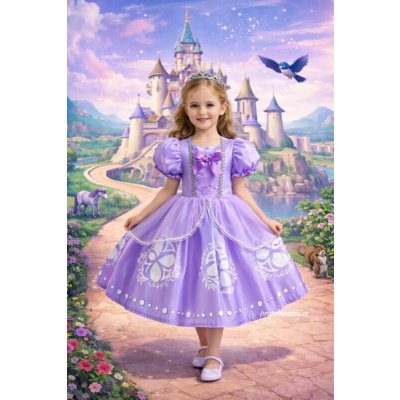 Fialové princeznovské Sofie První – Zboží Dáma