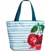 Taška  Fabrizio plážová taška přes rameno 31l Sweet Summer 50407-4600 světle modrá s třešněmi