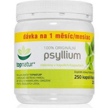 Topnatur Psyllium 200 kapslí + 50 kapslí