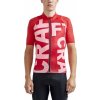 Cyklistický dres Craft ADV Endur Grap Red pánský