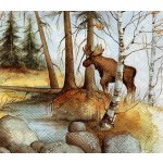 ubrousek 33x33 cm LES – Hledejceny.cz