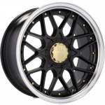 Racing Line Hx025 8X15 4X100 ET30 Black polished edge | Zboží Auto