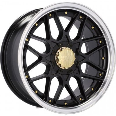 Racing Line Hx025 8X15 4X100 ET30 Black polished edge | Zboží Auto