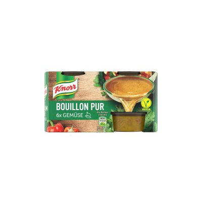 Knorr čistý zeleninový bujón 6 x 28 g – Sleviste.cz
