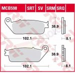 TRW ZF brzdové destičky KH142 sintrované závodní BMW C-EVOLUTION 14-, C 650 11-, SUZUKI BURGMAN 650 04- přední | Zboží Auto