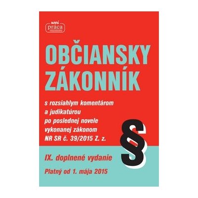 Občiansky zákonník – Hledejceny.cz