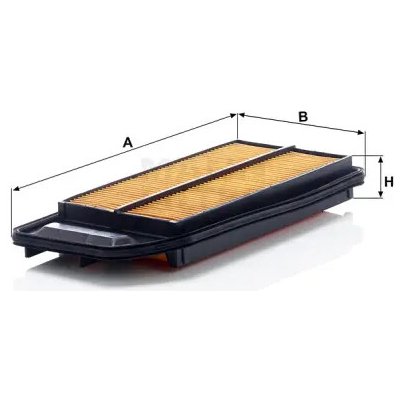 MANN FILTER Vzduchový filtr C 3434 – Hledejceny.cz