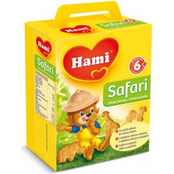 NUTRICIA Hami sušenky Safari 180 g