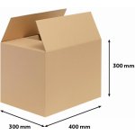 Klopová krabice - 3vrstvá, 400 x 300 x 300 mm, 1 ks – Zboží Dáma