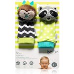 BBLÜV chrastící ponožky Düo Hedgehog Racoon – Zboží Dáma