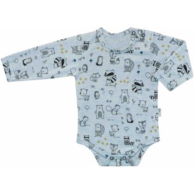 ESITO Dětské body DIGITÁL Zvířátka modrá – Zboží Dáma