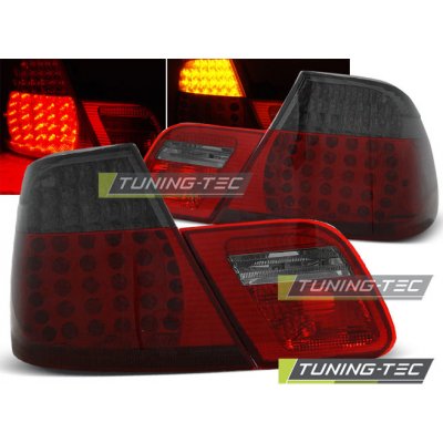 Zadní světla BMW E46 98-03 coupe - kouřové/ červené LED – Hledejceny.cz