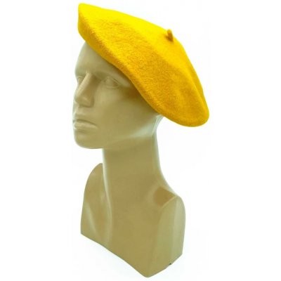 Dámský baret žlutý Karpet – Hledejceny.cz