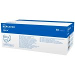 Mercator Medical Chirurgická ústenka z netkané textilie s gumičkami třívrstvá bílá 50 ks – Zboží Dáma