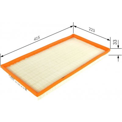 Vzduchový filtr BOSCH F 026 400 505 – Hledejceny.cz