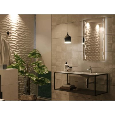 Artalo LED zrcadlo M19 90 x 150 cm – Zboží Mobilmania