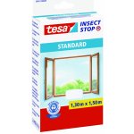 Tesa Insect Stop síť proti hmyzu STANDARD, do oken, na suchý zip bílá, 1,1 m 1,3 m – Hledejceny.cz